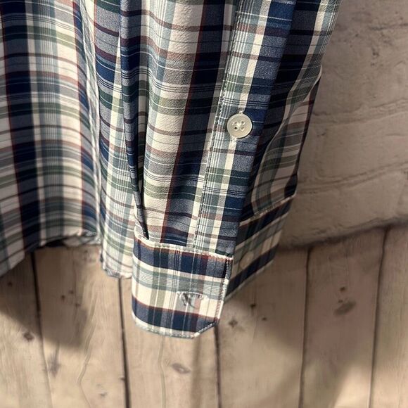 Mizzen + Main Leeward Collection XL Trim Fit Athletic Dress Shirt 4 way Stretch - Picture 3 of 9